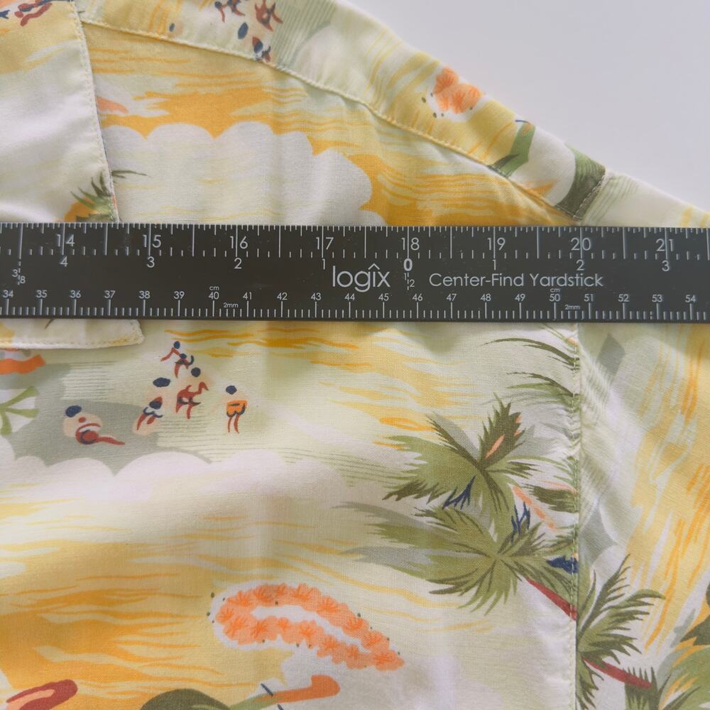 Original Island Sport Vintage Hawaiian Shirt Island Scene Large - Picture 3 of 7